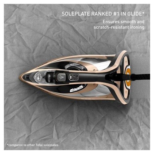 ΣΙΔΕΡΟ ΑΤΜΟΥ TEFAL FV9852EO  GOLD/BLACK 3200W 350ml 60 -300gr/min AIRGLIDE AUTO OFF